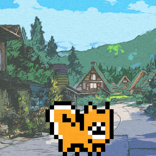 Pixel Squirrel City #10