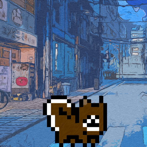 Pixel Squirrel City #3