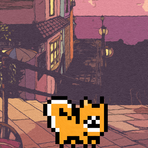 Pixel Squirrel City #5