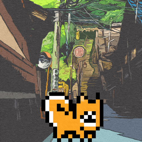 Pixel Squirrel City #7
