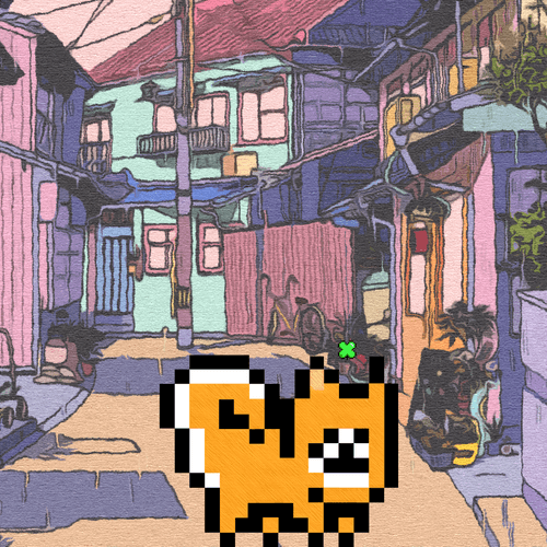 Pixel Squirrel City #8