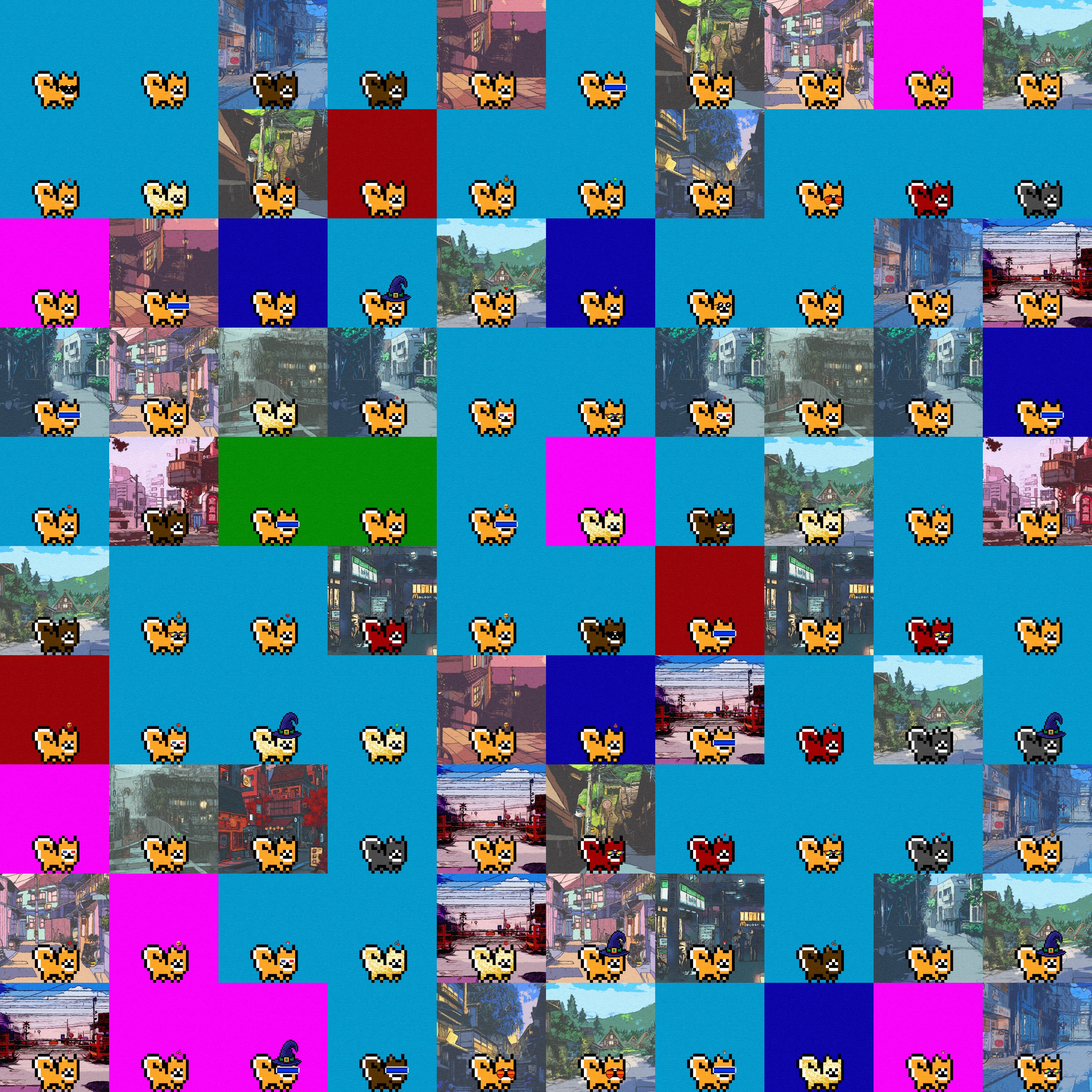 Pixel Squirrel City